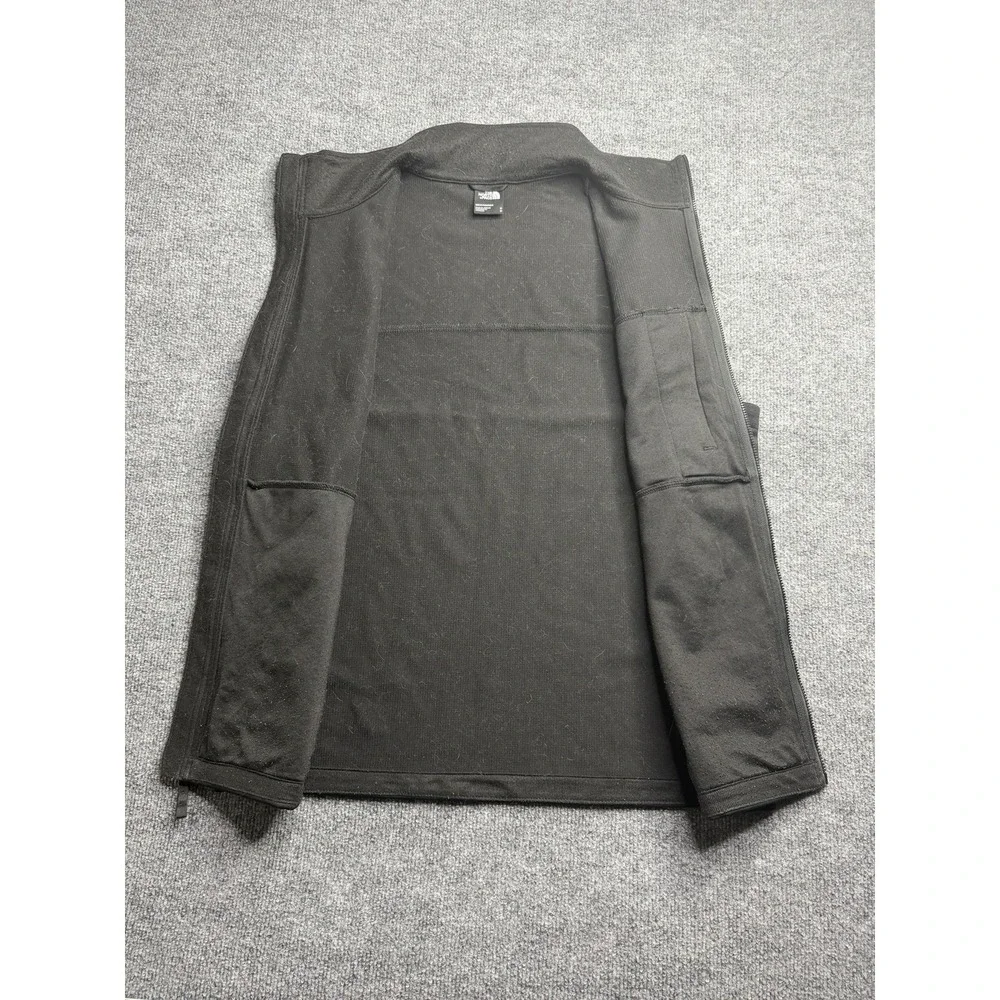The North Face WindWall Vest Mens M Black Softshell Full Zip Hiking Gorpcore